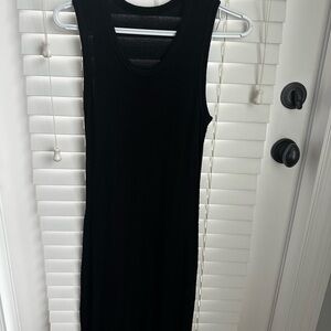 Elegant Black Sleeveless Dress